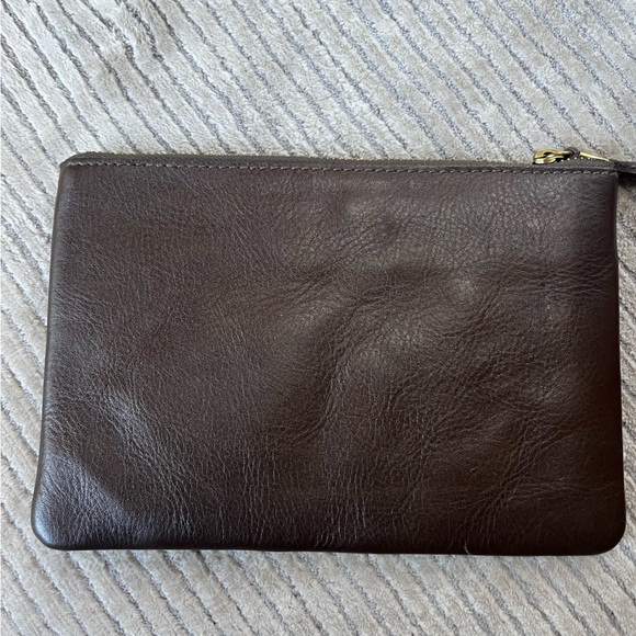 Madewell The Pouch Clutch: Snake Embossed Leather Inset Edition - Picture 2 of 4